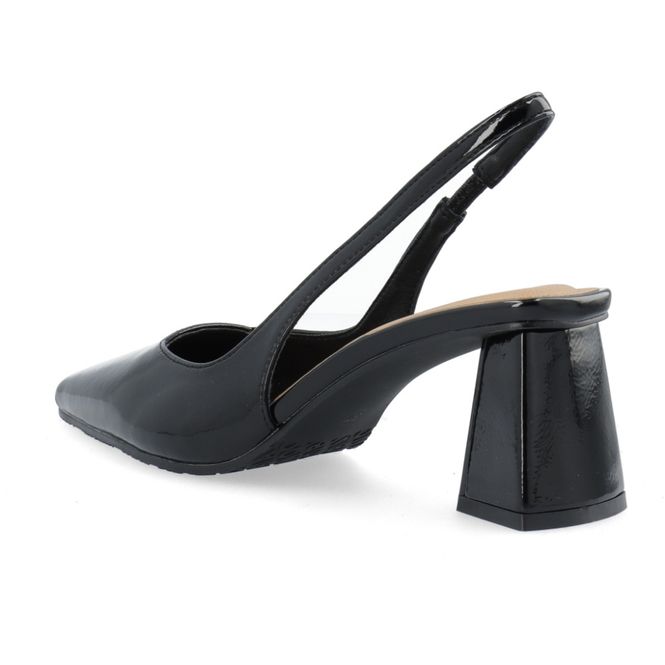 Hovedbilde  Biamaralyn Slingback Patent Black Bianco