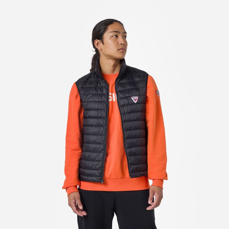 Mens Insulated Vest Black Rossignol 