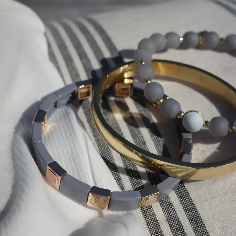 Emaljert armbånd Denim A&C Oslo