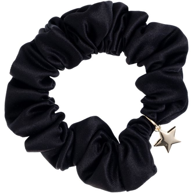 Hovedbilde Satin Scrunchie Black DARK