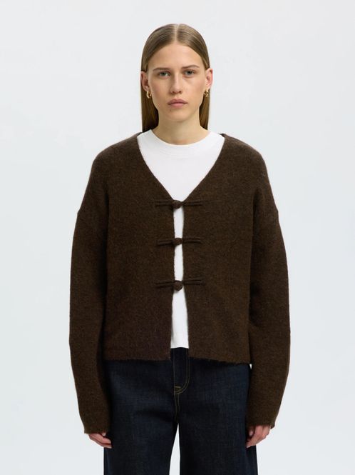 Hovedbilde Lulu Duffle Knit Cardigan Delicioso Selected ...