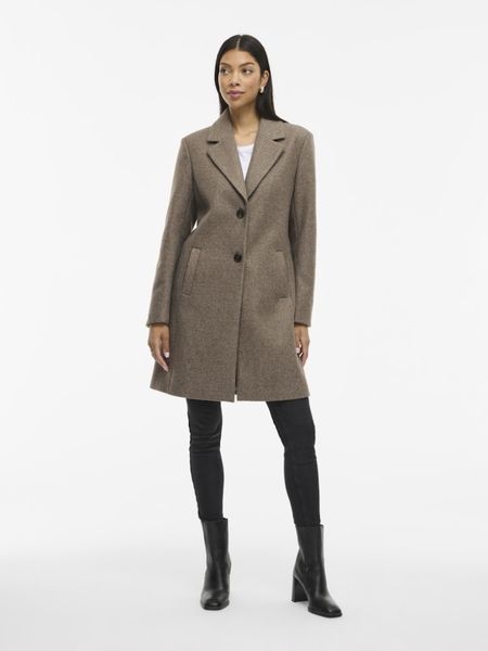 Vicladuia Button Coat Falcon VILA
