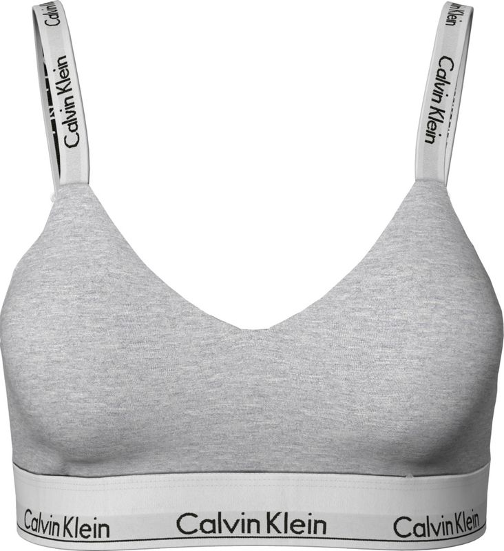 BH Light Lined Bralette Grey Calvin Klein 