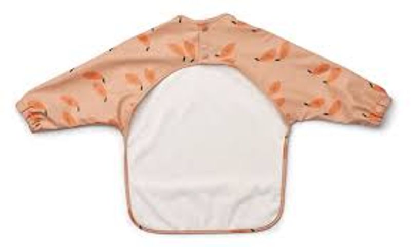 Merle Printed Cape Bib Papaya Liewood