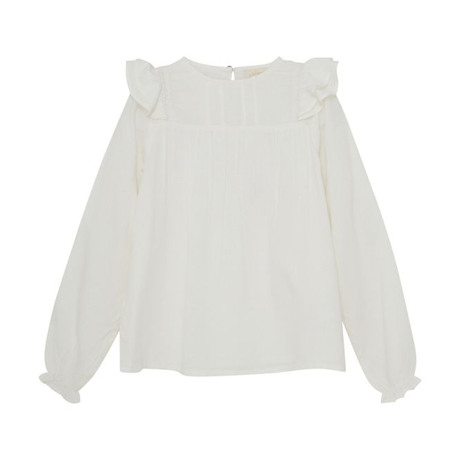 Hovedbilde Bluse Dobby Cloud Creamie 