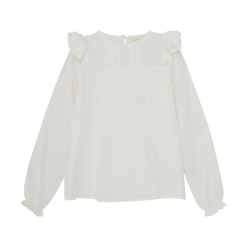 Bluse Dobby Cloud Creamie 