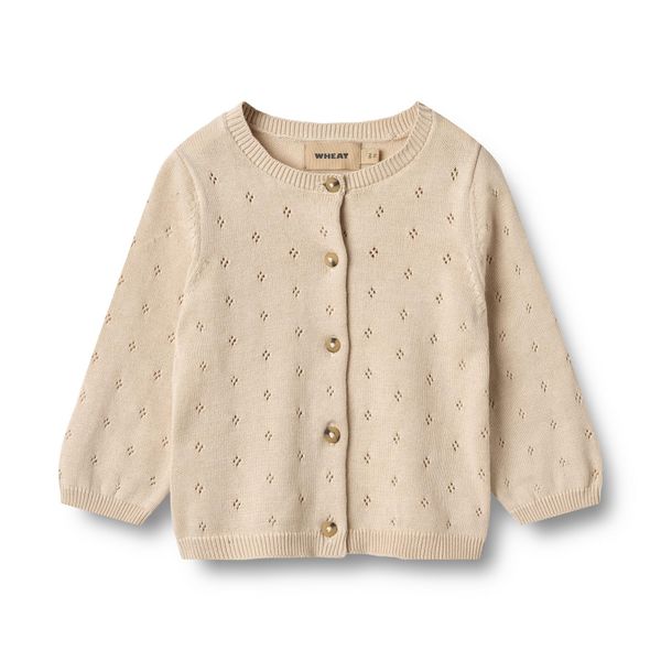 Cardigan Maia Knit Offwhite Wheat
