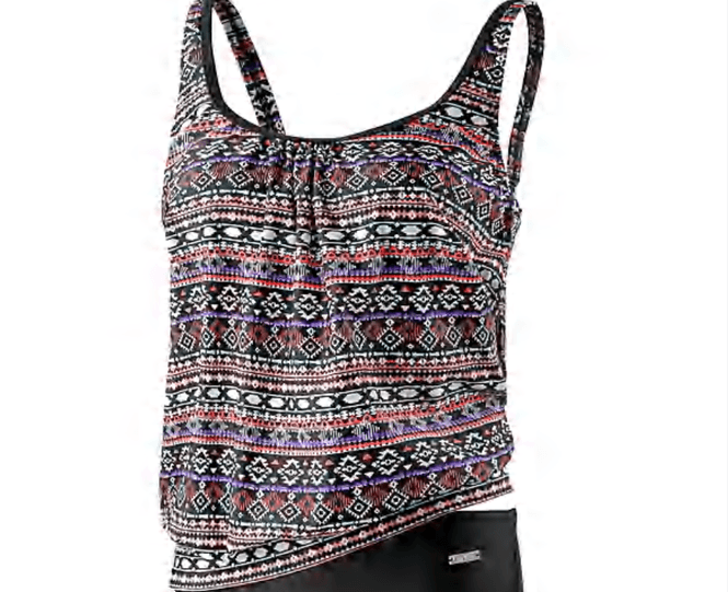 Hovedbilde Dia Badetrøye Black-Multi Lascana 