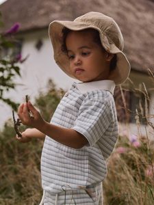 Hovedbilde Haldur T-Skjorte Loose Polo Coconut Milk Lil ...