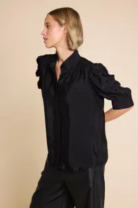 Hovedbilde Fiona Viscose Bluse Black Line Of Oslo 