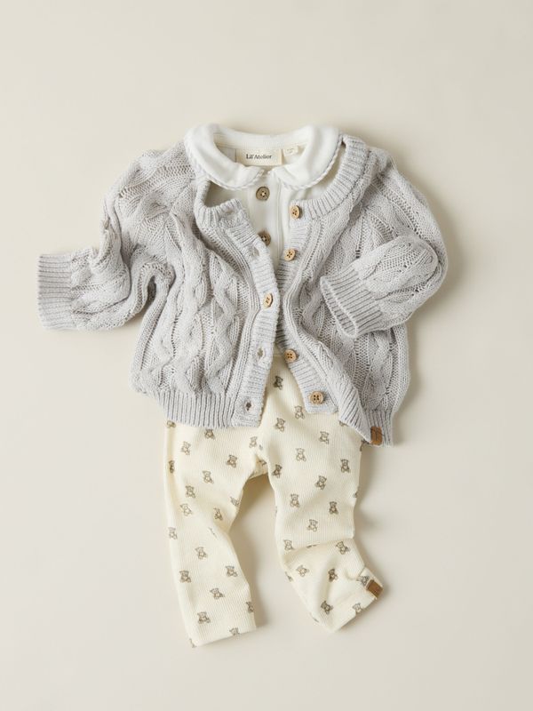 Gavo Elf Slim Legging Teddy Bear Lil Atelier 
