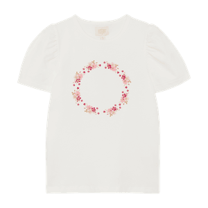 Hovedbilde T-Skjorte Flower Rose Smoke Creamie 