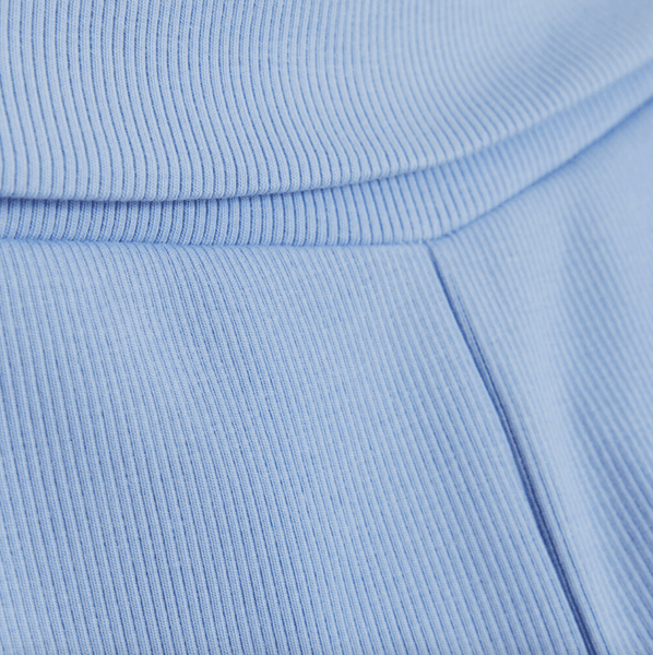 Pants Rib Blue Lustre Creamie 