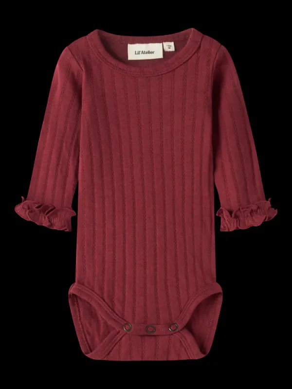 River Slim Body Biking Red Lil Atelier