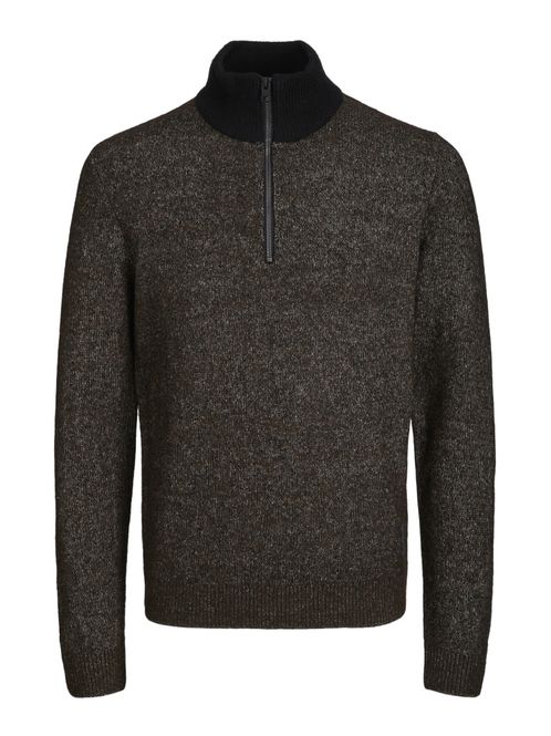 Hovedbilde Jcospace Knit Half Zip SN Black/w. Peyote Jack & ...