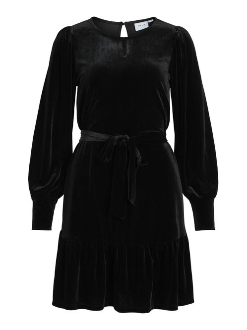 Hovedbilde Viemily LS O-Neck Dress Black Beauty VILA