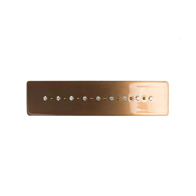 Hovedbilde Crystal Hair Clip Large Cognac DARK