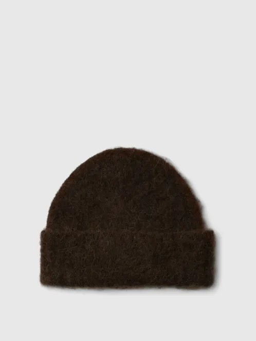 Hovedbilde Lulu Brushed Wool Blend Beanie Delicioso Selected ...