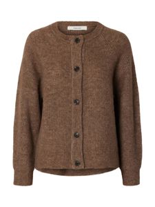 Hovedbilde Lulu LS Knit Short Cardigan Chocolate Chip ...