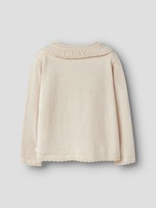 Hovedbilde Hao Ls Knit Cardigan Coconut Milk Lil Atelier 