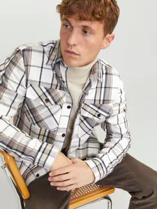 Hovedbilde Ccroy Spring Check Overshirt Langermet Falcon ...