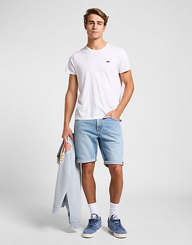 Olashorts 5 pockets Short Light Denim LEE