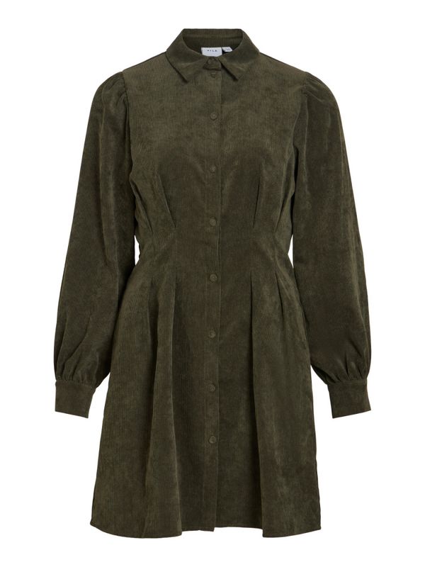 Vicordu LS Shirt Dress Forest Night VILA