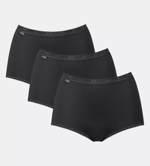 Hovedbilde Sloggi Basic+ Maxi Black 3pk