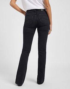 Hovedbilde Jeans Breese Boot Dark Cliff Black LEE