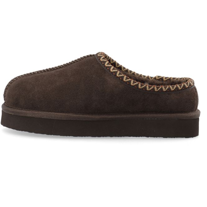 Hovedbilde Biasnow Flatformede Tøfler Dark Brown BIANCO
