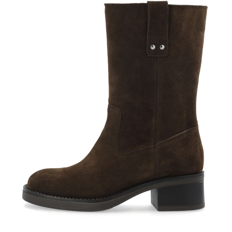 Biamary Semsket Skinnboots Mid Pull On Brown Bianco 