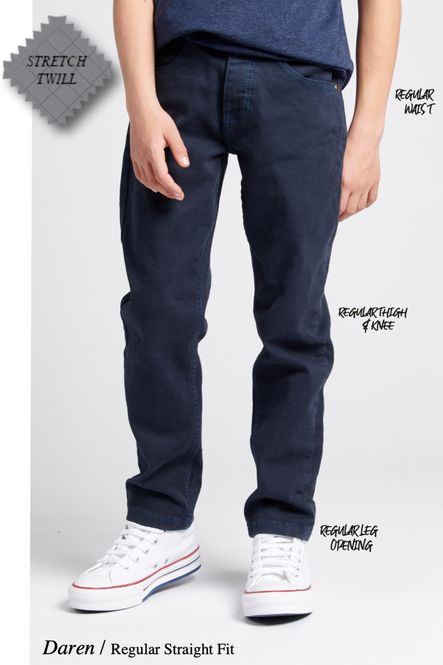 Hovedbilde Jeans Daren Twill Navy Blazer LEE junior 