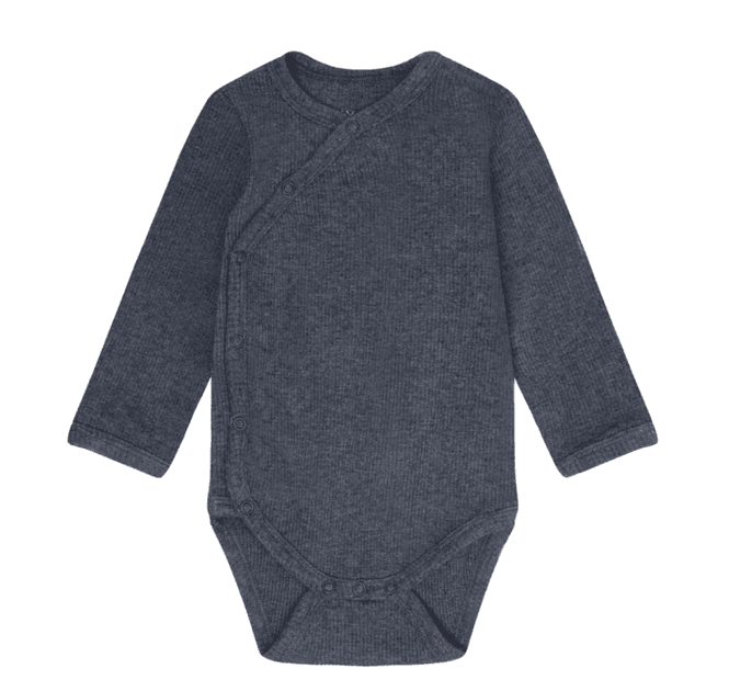 Hovedbilde Body Wrap Rib Vintage Indigo Melange Fixoni