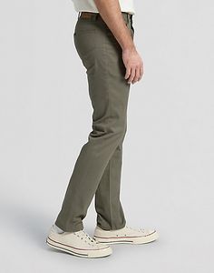 Hovedbilde Jeans Daren Lichen Olive LEE