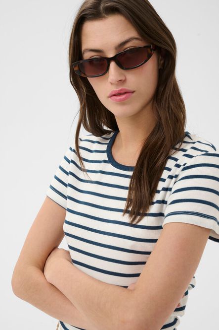 Hovedbilde RochellePW T-shirt Blue Stripe Part Two