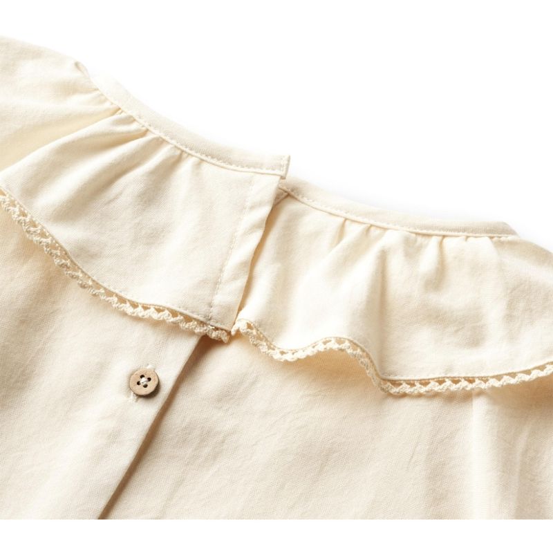 Bluse Elin Eggshell Wheat 