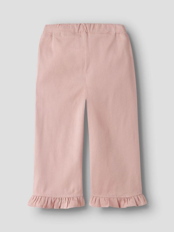 Doreen Wide Twi Pant Misty Rose Lil Atelier 