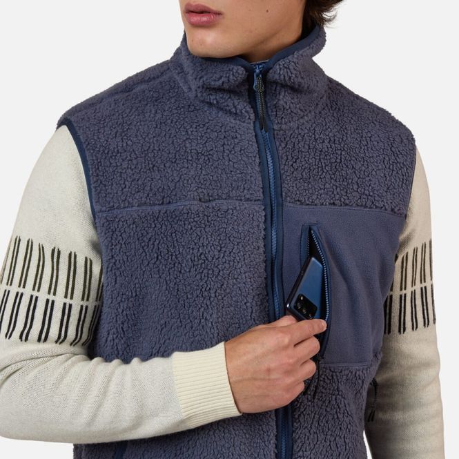 Hovedbilde Men´s Alltrack Sherpa Vest True Night Blue ...