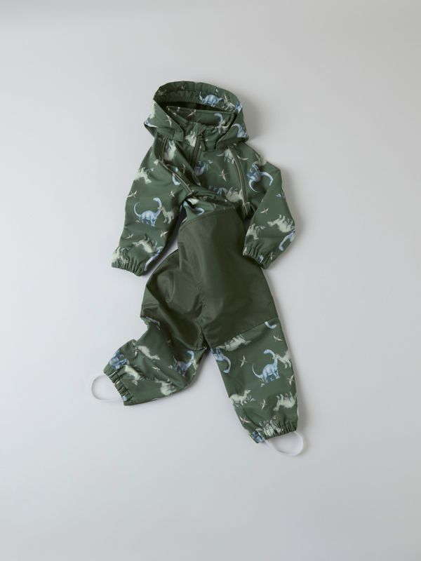 Softshelldress Alfa Jungle Green Dino Name It 