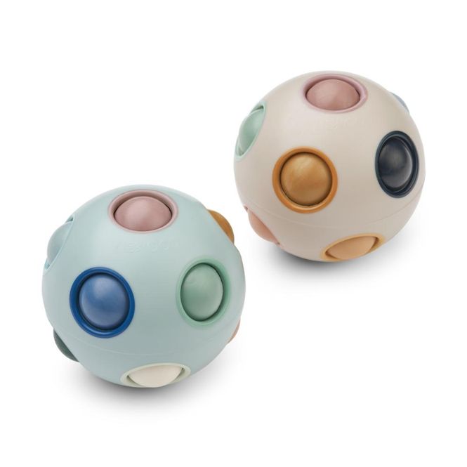 Hovedbilde Solene Puzzle Ball 2pkn Ice Blue Multi Mix ...