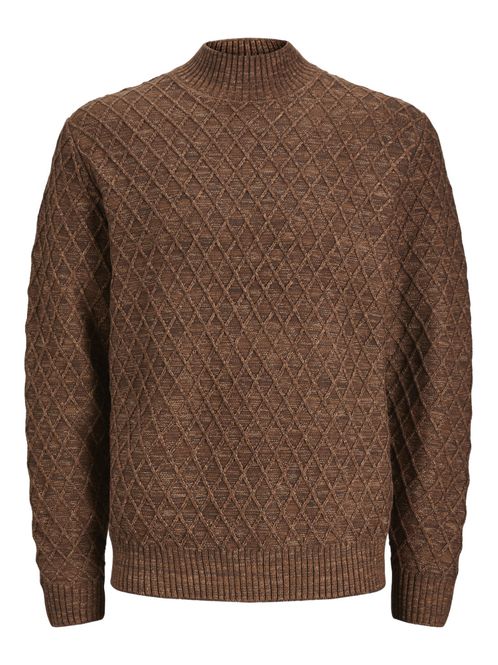 Hovedbilde JPRccziggi Knit Mock Neck Toffee Jack & Jones