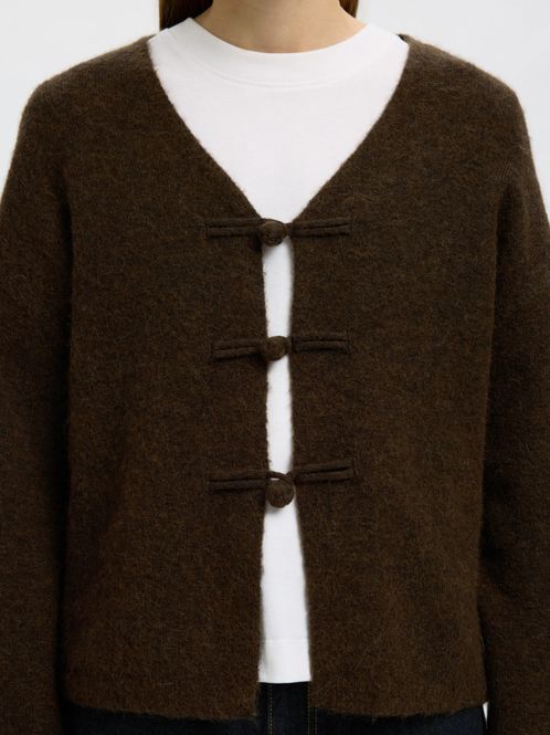 Hovedbilde Lulu Duffle Knit Cardigan Delicioso Selected ...