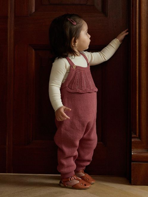 Hovedbilde Noda LS Knit Overalll Withered Rose Lil Atelier 