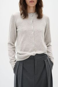 Hovedbilde Lukka Cardigan New Light Grey Melange In Wear 