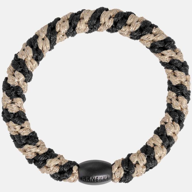 Hovedbilde Kknekki Black Beige Glitter Stripe 